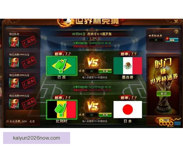 世界杯竞猜游戏平台注册全面启动 参与即有机会赢取丰厚奖励